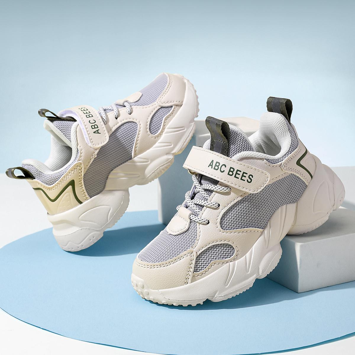 

Children s Fashion Sports Shoes Breathable Student School Walking Shoes Anti-skid Boys Girls Casual Running Sneakers Breathable 38