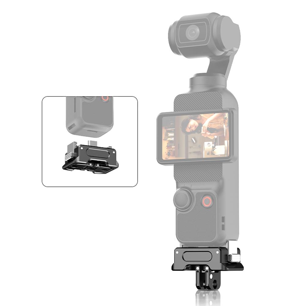 

Вертикальная зарядная база настольная подставка быстросъемное крепление алюминиевый сплав 1/4 дюйма отверстие для винта магнитное Type 1 чёрный