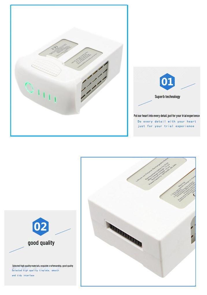 DJI Phantom 4 Compatible 5870mAh 89.2Wh Battery