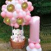 Teddy Pink Bear Party Dekorace Balon Arch Kit Garland Dětská Narozeninová párty Dekorace Baby Shower Kluci Dívky Gend
