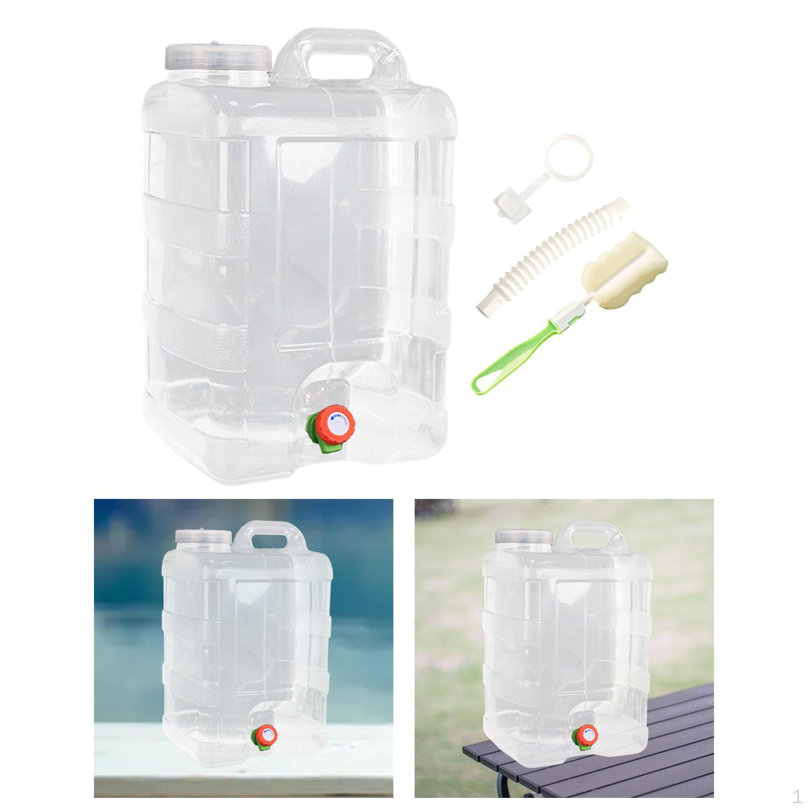 

Контейнер для хранения воды 28 л с крышкой и ручкой для чрезвычайных ситуаций