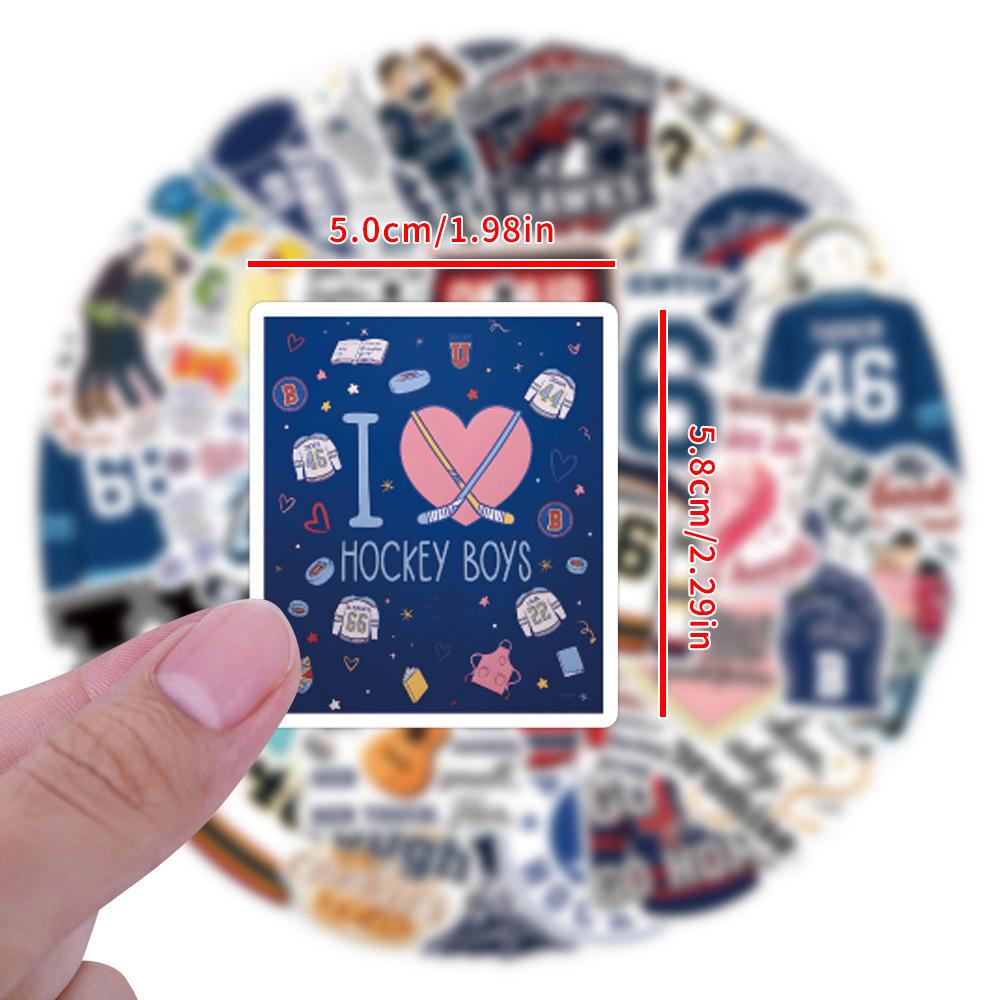 10/30/54pcs American TV Series Off Campus Stickers Classic Cartoon Decals DIY Suitcase Fridge Waterproof Cool Graffiti Sticker