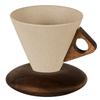 Middle Ancient Style Creative Coarse Pottery Coffee Cup, Mug, High-end Niche Exquisite American Latte Coffee Ceramic Special Cup