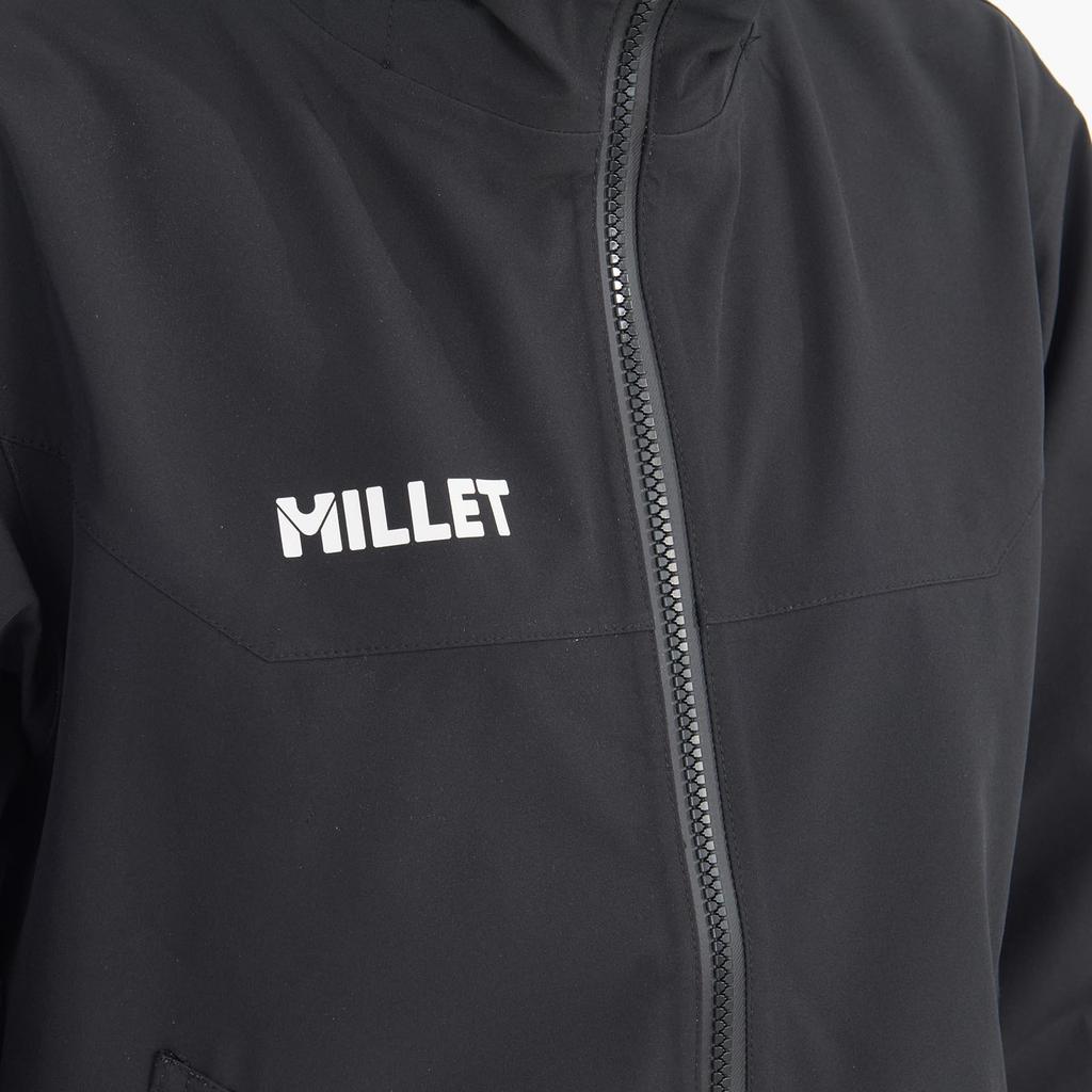 MILLET Tempete Waterproof Breathable Jacket - Black-Noir (New Logo) Japan Size XL