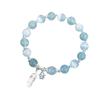 Opal Sea Blue Treasure Moonlight Bracelet Light Luxury Elastic Bracelet