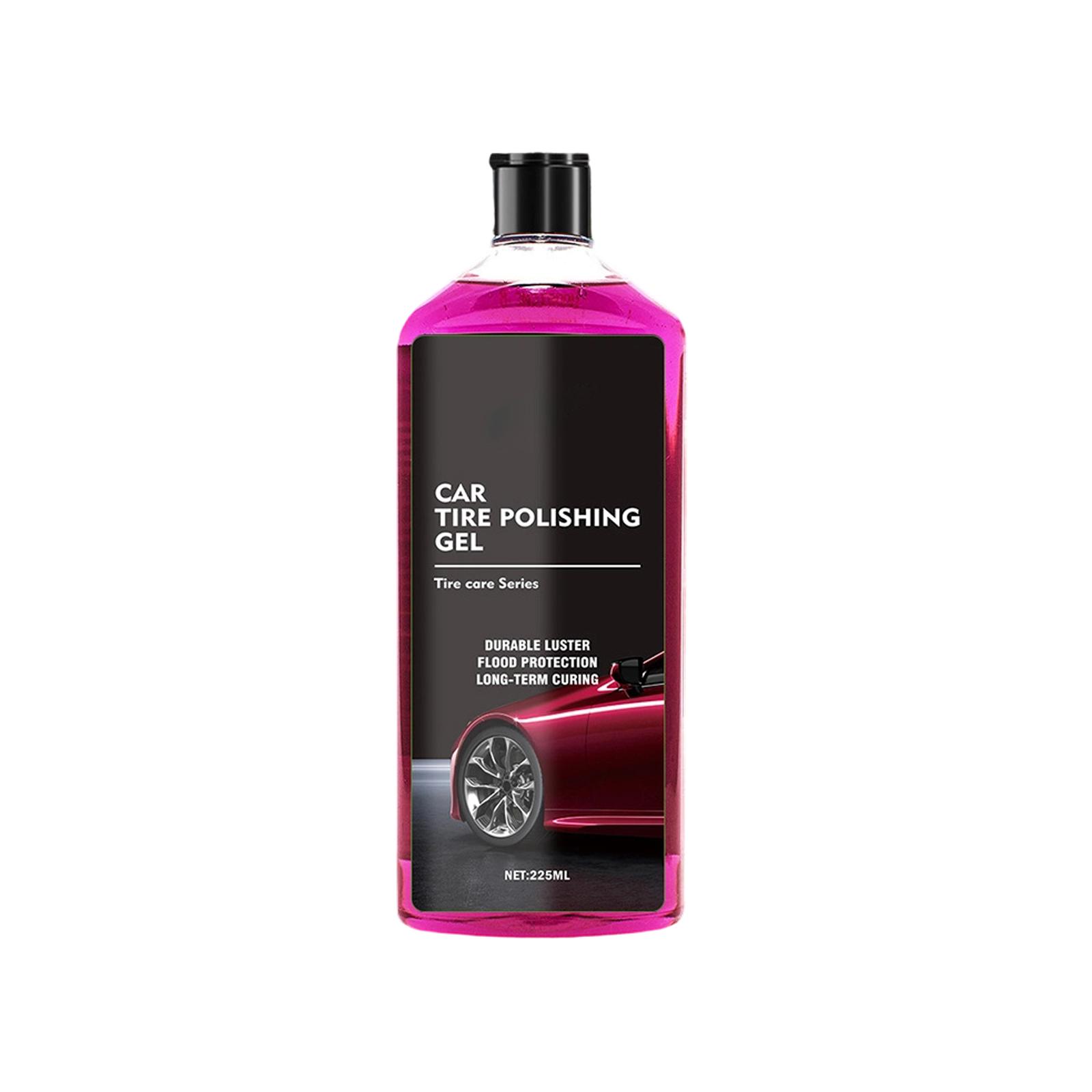 

JU Воск для шин Автомобильный Воск Покрытие Полироль Сокровище для шин Агент для восстановления резины и пластика Водоотталкивающий Антивозрастной Воск для шин 225 мл One Size