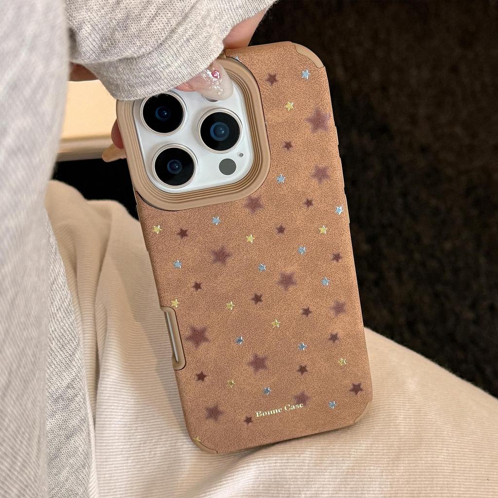 Retro color star mobile phone case is suitable for iPhone 17 iPhone 17 Pro Max