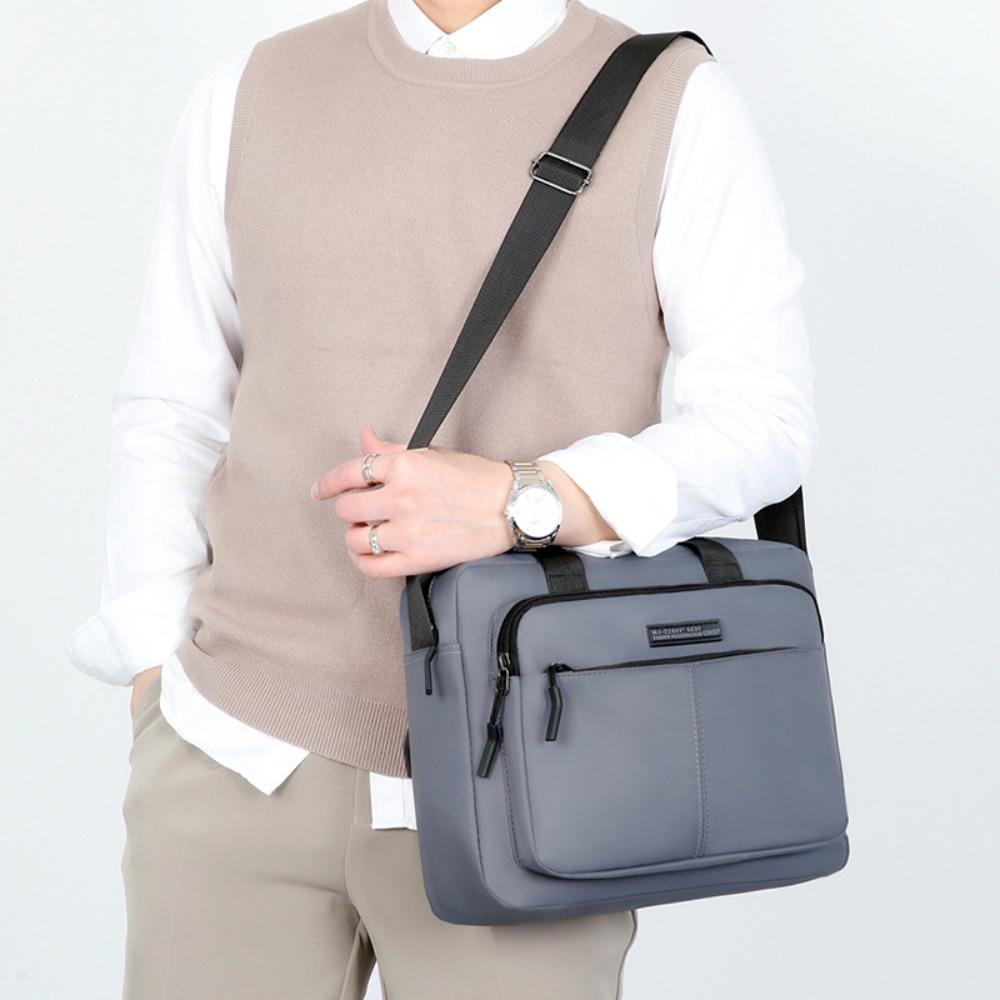 Oxford Cloth Business Handbag Large-capacity Crossbody Sling Bag Simple Men Messenger Bags Lady