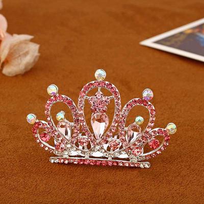 Princess Hair Accessories Princess Series Popular Children's Crown Tuck Comb Cartoon Cute