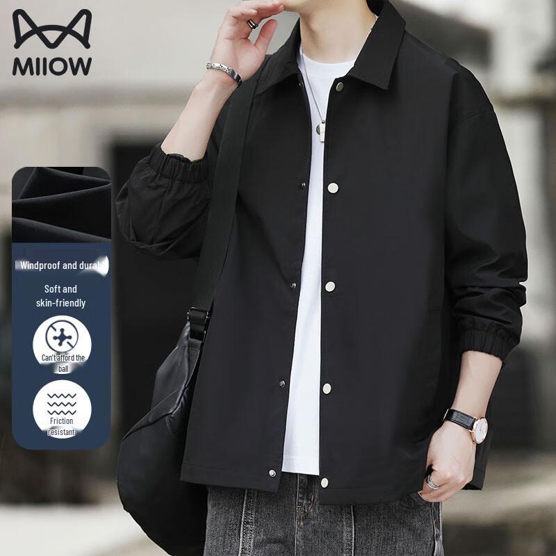 Herren Freizeit Hemdjacke Windbreaker