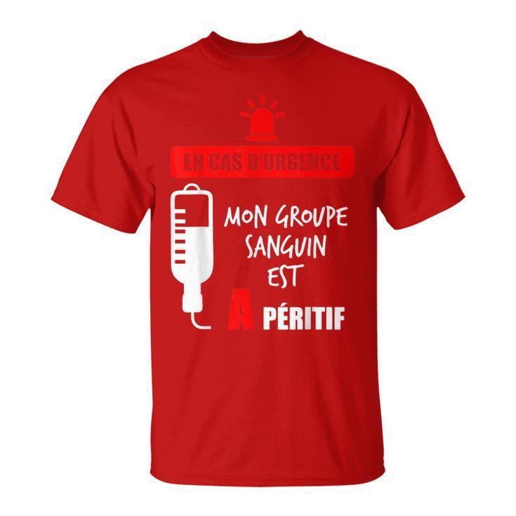 Funny Unisex T Shirt Cotton Tee Unisex Spring Summer Meme Loose Top In Case Of Emergency My Blood Type Is A Positive Humor Novelty