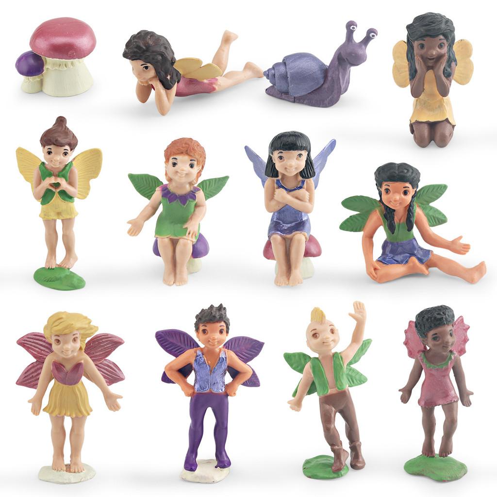 Fantasy Mythical Character Miniature Fairy Model Pvc Decorative Figurine For Collection And Home Decor
