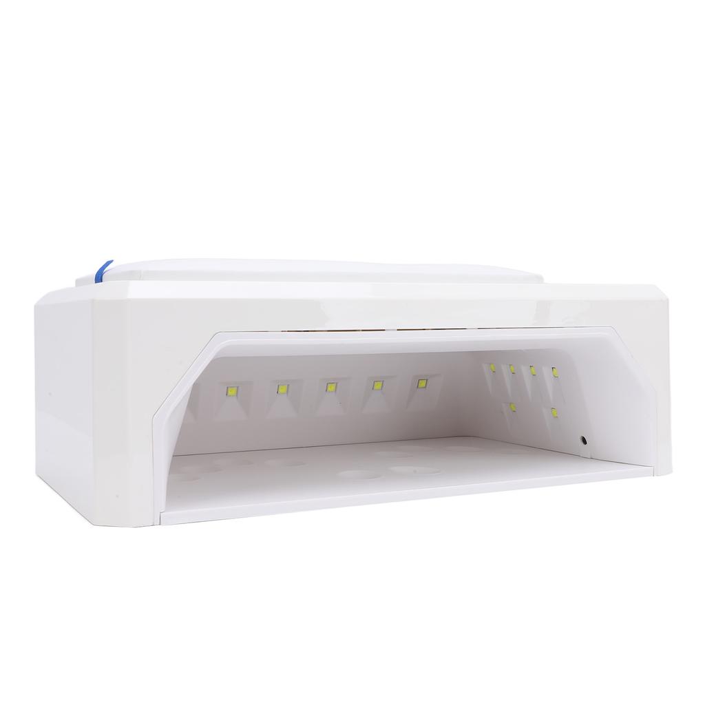 288W Nail Lamp with Hand Pillow 4 Timer UV Gel Nail Light Professional Nail Dryer with Arm Rest for