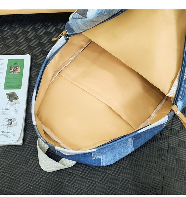 Large-capacity new middle school schoolbag, junior high school backpack, boys' casual versatile college student computer bag, women