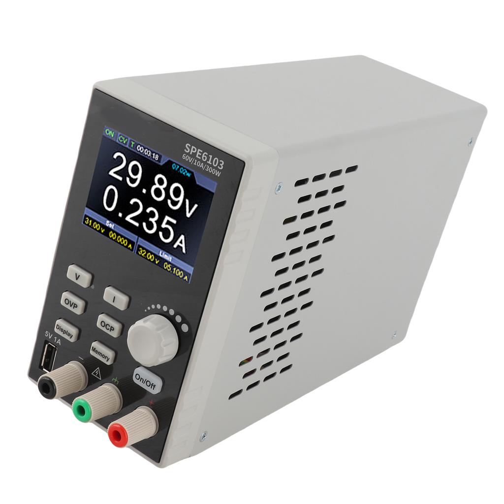 Variable DC Power Supply SPE6103 Single Channel Output Voltage Regulator Switch 300W