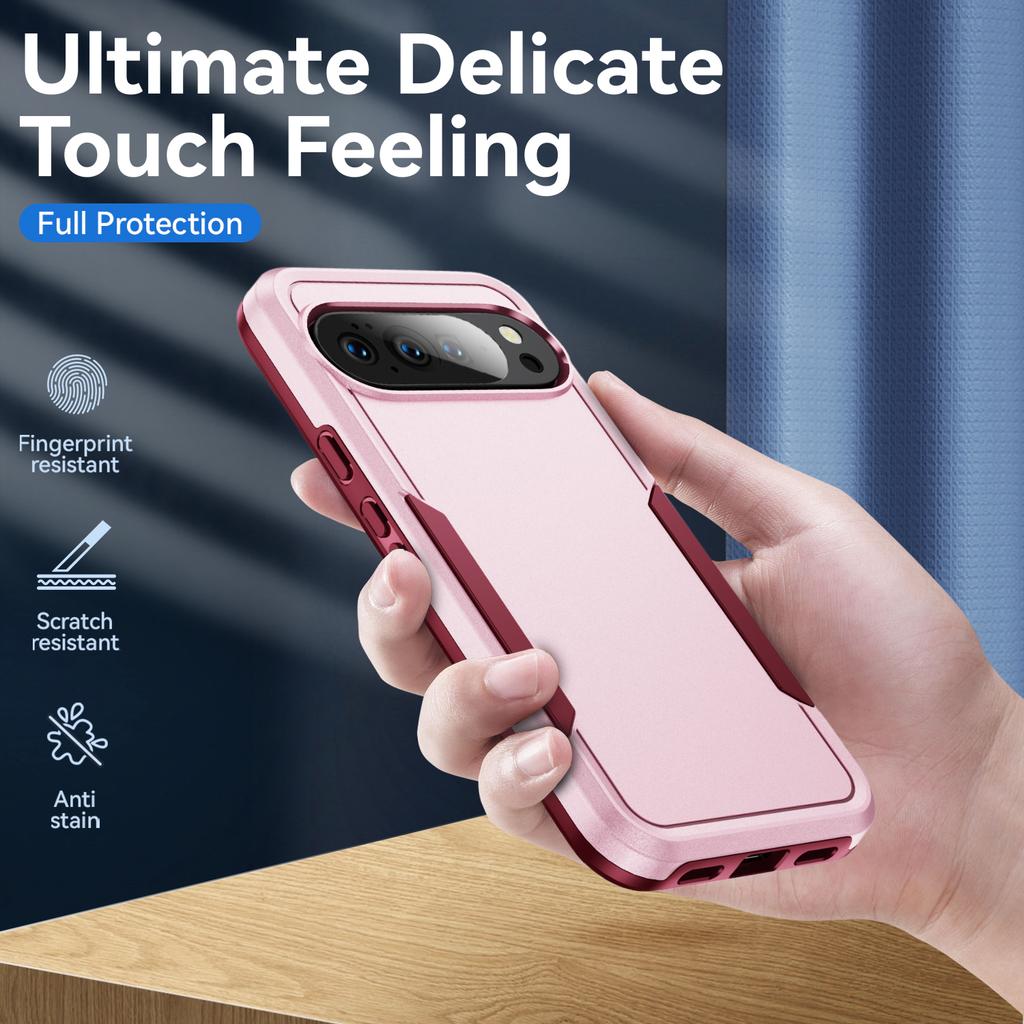 Etui na Google Pixel 10/10 Pro PC + TPU Klasa wojskowa Ochrona przed upadkiem Pokrowiec na telefon