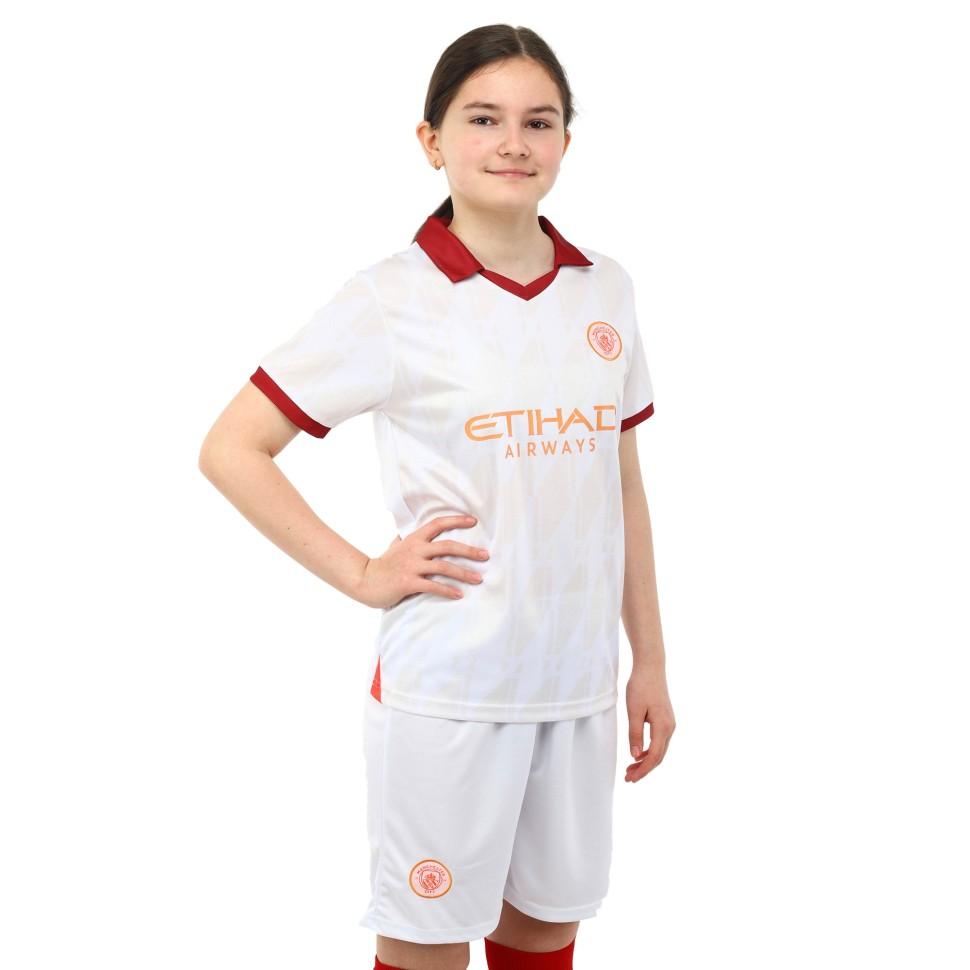 Kinder-Fußballuniform, Trikot und Shorts, Manchester City CO-6338
