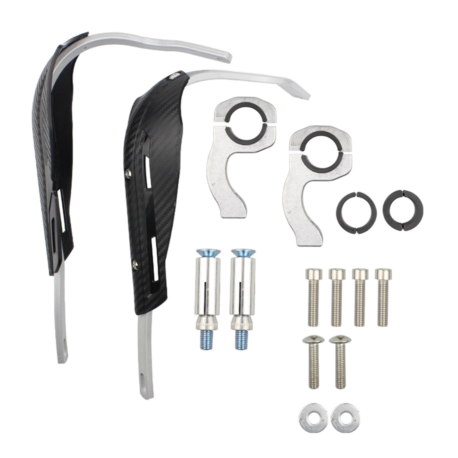 

Мотоциклетные щитки для рук 7/8 22 мм универсальные защитные щитки для рук черные