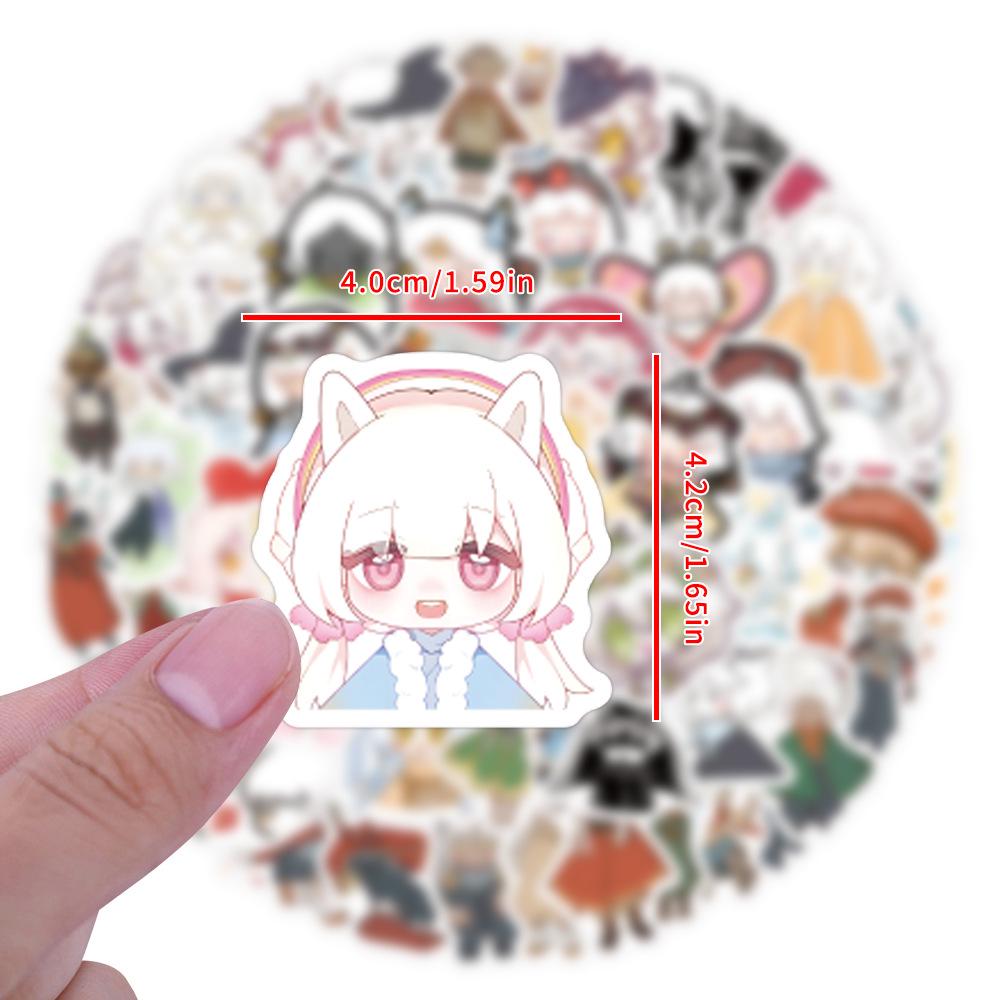 100 Sky: Children of the Light Cartoon Stickers - Cute Q-version Graffiti Decor for Water Bottles & Tablets