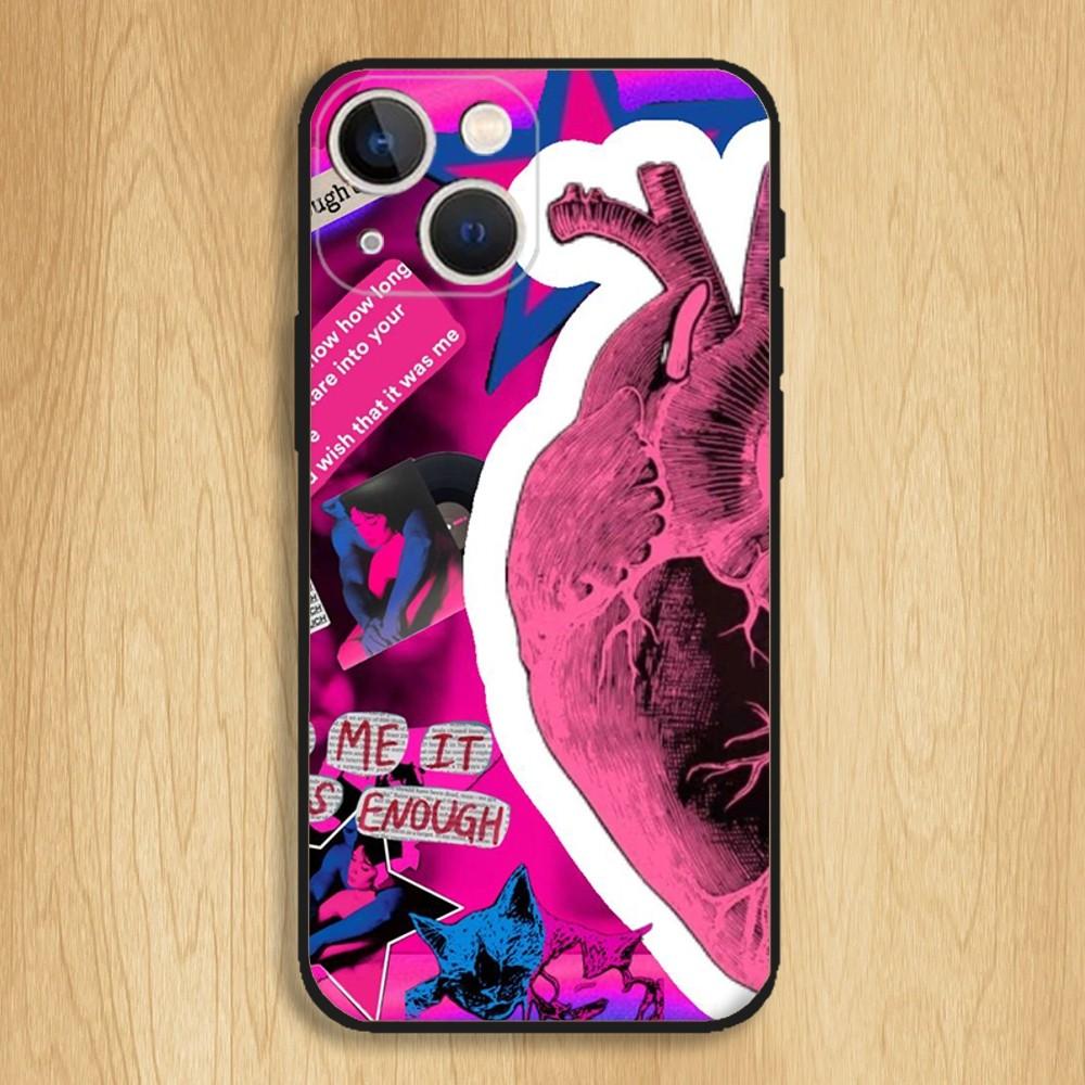 

Парный чехол для телефона TV Girl для iPhone 16,15,14,13,12,11,Pro,Max,Plus,Mini,X,XS,XR,8,7,6,S,Plus,SE Мягкий черный чехол iPhone12mini