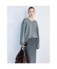 Diaepeocheo Aperture Boxy Knit Top Gray (Ta6251A043)