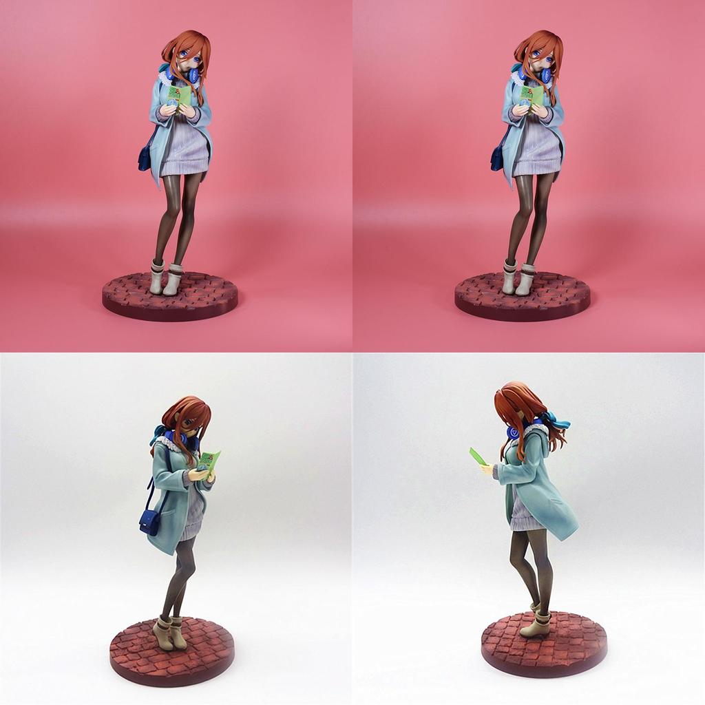 Collectors Nakano Edition Miku Anime Model From The Quintessential Quintuplets Beautiful Figure Pvc