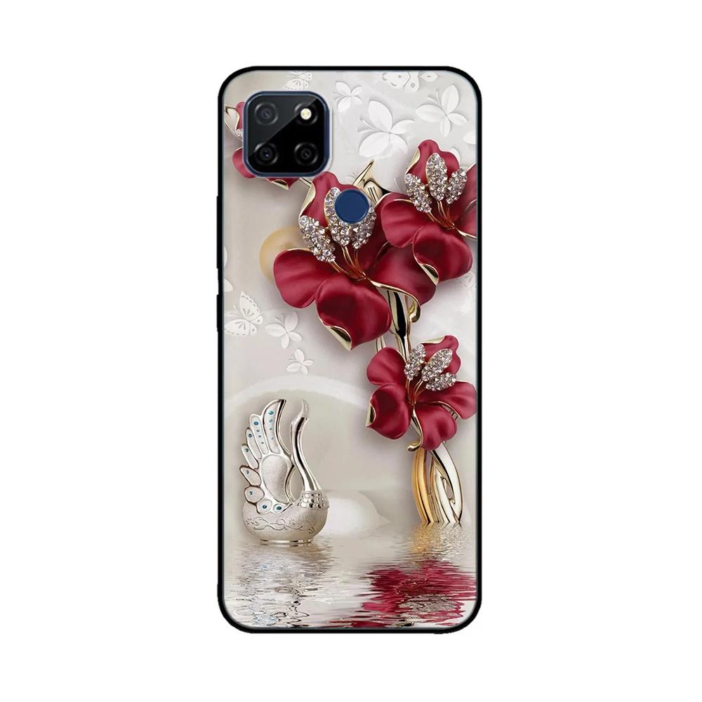 For Oppo A15 Case for OPPO A15s Soft Liquid Silicone Camera Protection Phone Back Cover for Oppo A15 A15S Cases Cute Funda Capa