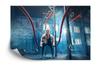 Photomural Woman During Self-Adhesive Mural 315x210