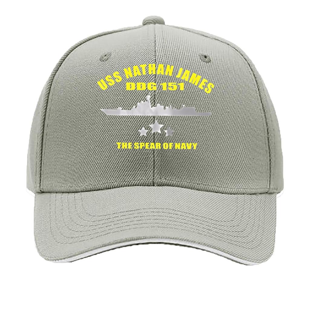 USS Nathan James A Tribute to the Iconic Navy Ship Sandwich Baseball Cap