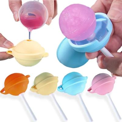 Quality Mini Silicone Ice Molds with Removable Lids Reusable Silicone Popsicle Mold DIY Ice Pop Mold Bar