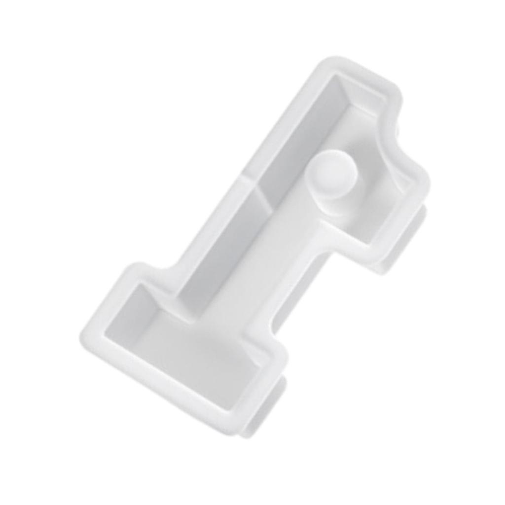 Candle Holder Resin Die Candlestick Silicone Flexible Reusable Creative Number Handmade