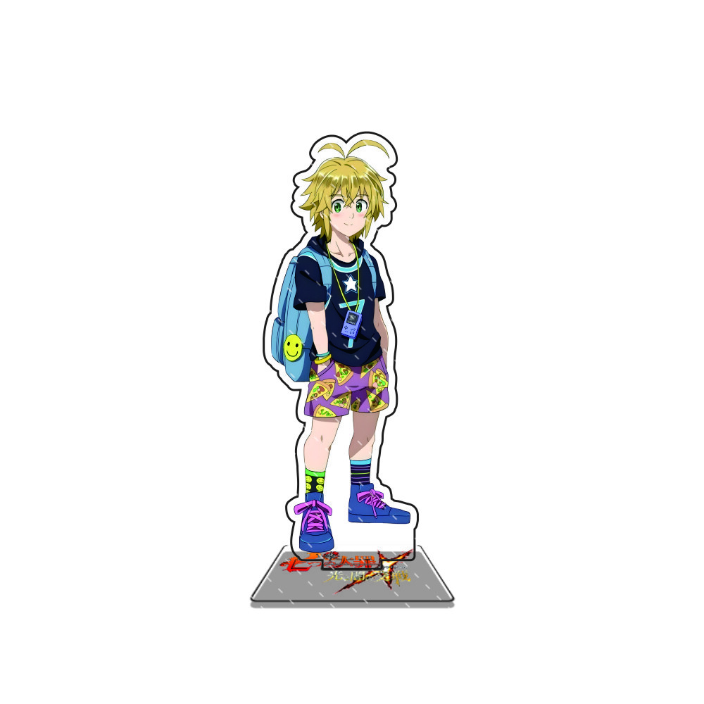 Anime Die Sieben Todsünden 15cm Acryl-Ständer Modellfigur Cosplay Plattenhalter Topper Fans Weihnachts-Schreibtisch-Dekoration Geschenk