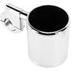 Motorcycle Cup Holder, Motorcycle Handlebar Cup Holder Chrome Adjustable Universal for ATV 22‑32mm Handle