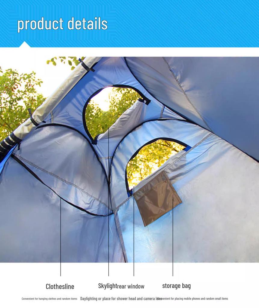 Portable Outdoor Shower and Changing Tent