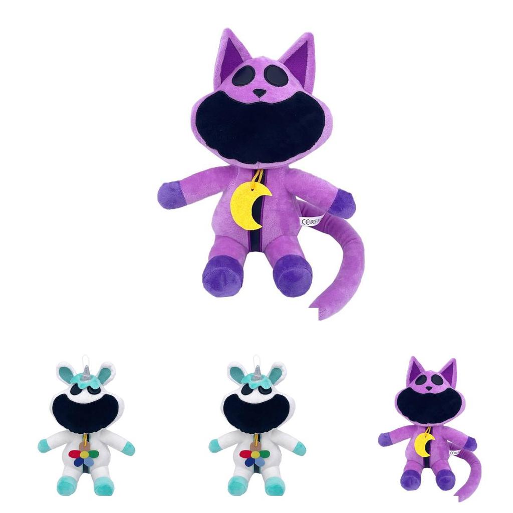 Smiling Critters Terrifying Smiling Animal Series Plush Toy Pink Pig Stuffed Animal 30cm Pp Cotton Filling