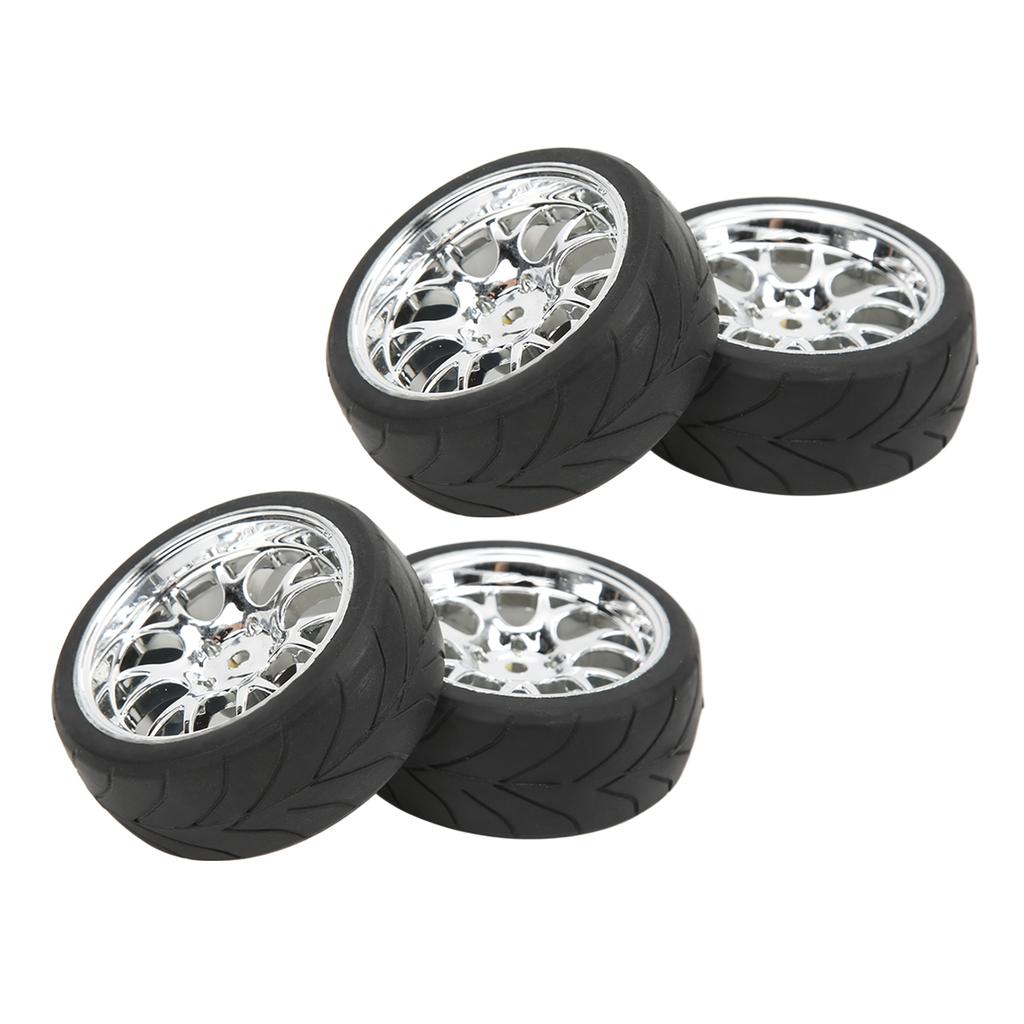 4PCS 110 RC Wheels Strong Cushioning High Abrasion Resistance RC Tires Rubber RC Car Tires for