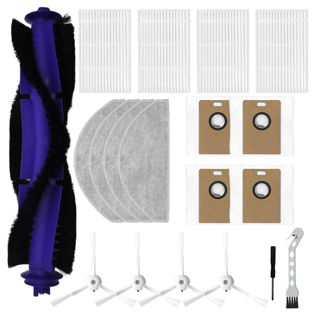 

19/31 шт. Для Narwals For Freos S Робот-пылесос Основная щетка, Фильтр, Тряпка для мытья полов и Запасные аксессуары для мешка для пыли