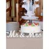 3 Stück/Set Weiße Holzbuchstaben Mr und Miss, Set, Mr & Mrs Schild für Hochzeitstisch, Partydekoration Haupttisch Hochzeit Holzbuchstabe