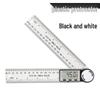Two-in-One Digital Angle Finder & Protractor - Black and White Woodworking Tool