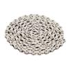 116 Link Mountain Bicycle Chain Silver 8 Speed High Carbon Steel Bike Chain Replacement for Cycling