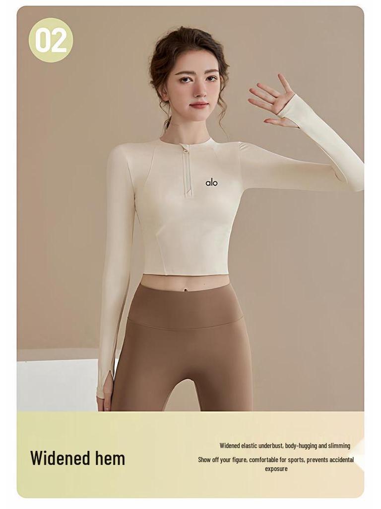 Alo Yoga Női Fitness Szett: Őszi/Téli Jóga Dzseki és Futónadrág