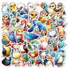 50 Cute Birds Series Small Animal Graffiti Stickers Children'S Stickers