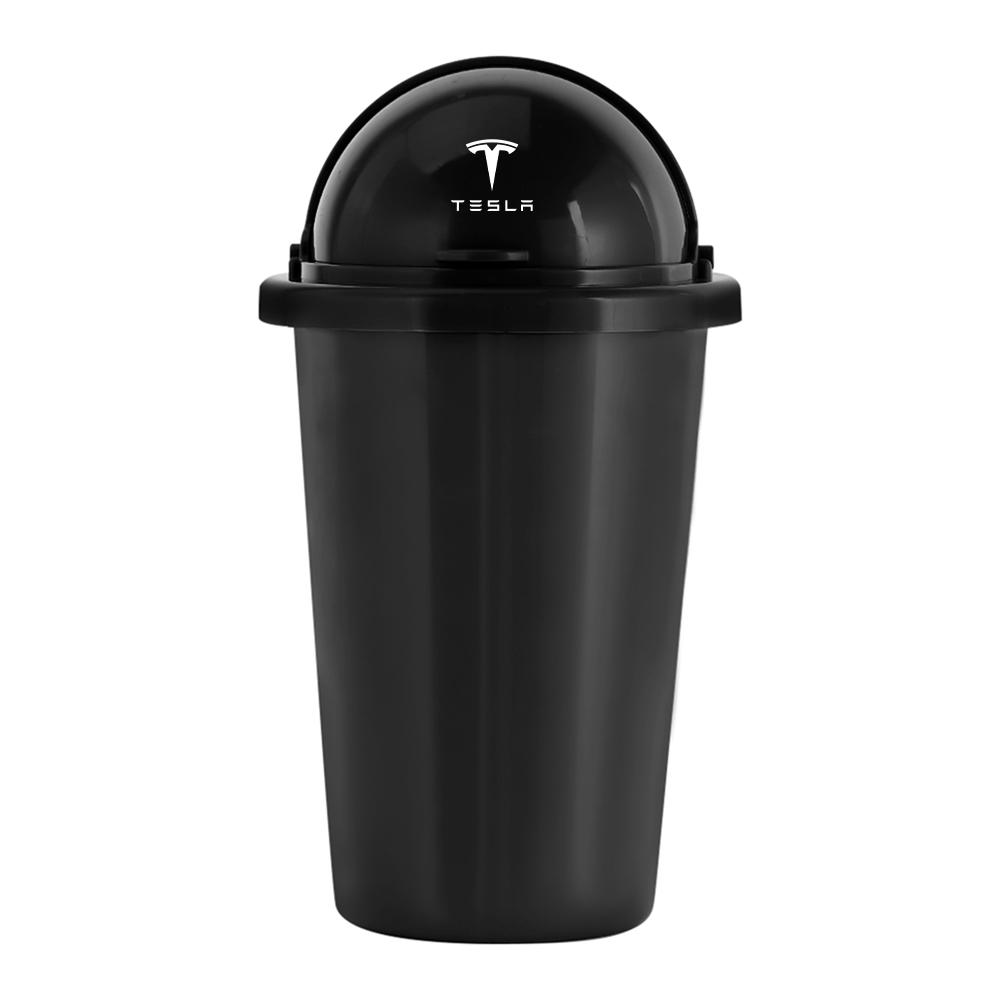 Car Trash Can Side Door Seat Back Hanging Trash Storage Bin For Tesla Model 3 Cybertruck Coil Model S X Model Y Roadster SpaceX