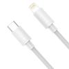 Baseus Simple Wisdom Lightning/USB-C Dual Pack 20W Fast Charging Cable 1.5m - White