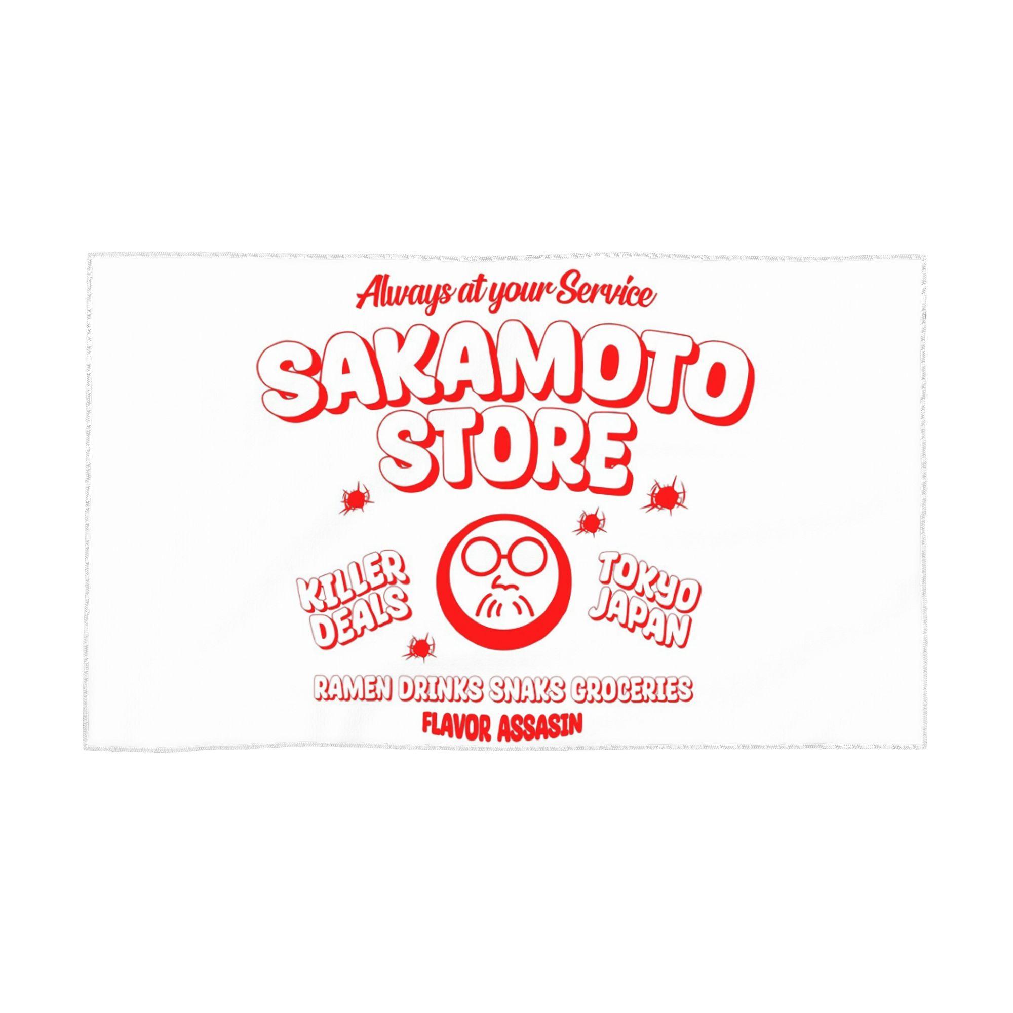

Sakamoto Days STORE Soft Face Towel Quick Dry Pool Bath Cotton Towels Breathable W30*H60(CM)