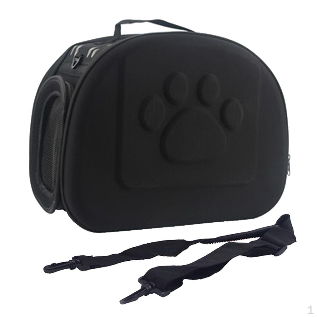 

Dog Kennel Pet Carrier for Small Dogs, Cats, Puppy,Travel Optional чёрный