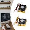 Gold Aluminium Heatsink DC5V 12V 40mm 40x40x10mm Fan for Efficient Northbridge Chipset Cooling Devices