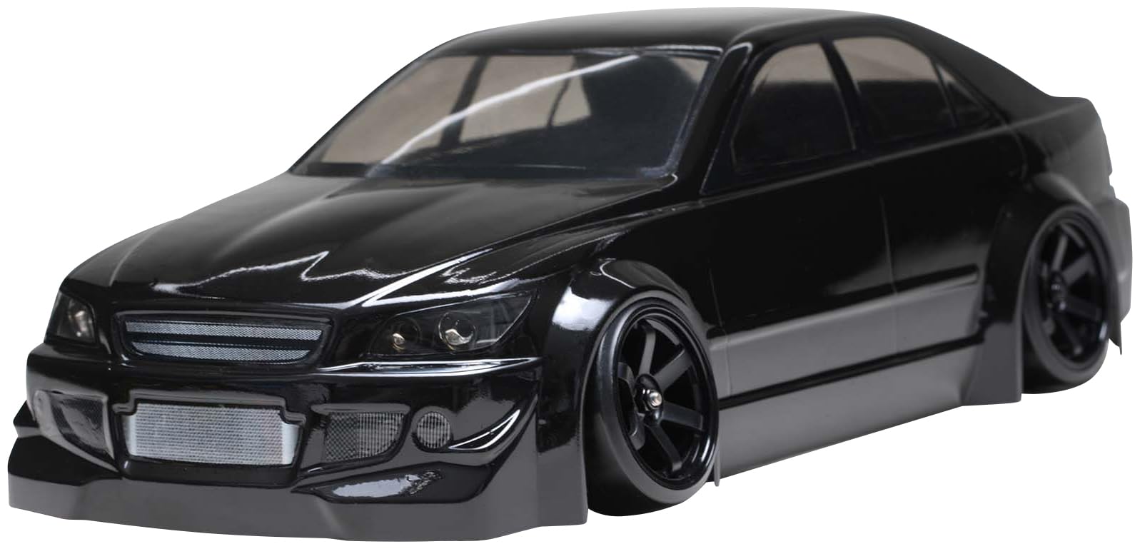 

Yokomo IS220 Altezza Drift Body (with light decals) Unpainted Clear Body SD-IS220BB