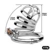 FRRK-11 Male Penis Anti-Escape Training Device Hollow Steel Cock Cage with Multiple Penis Ring Big Cock Lock Cage Erotic Sex Toy