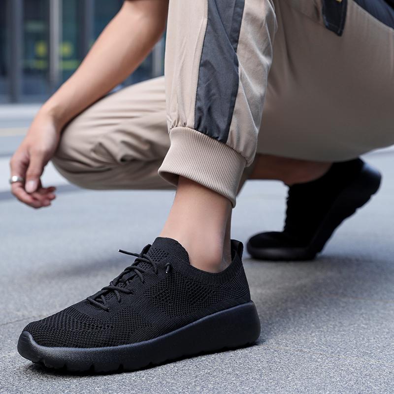 Men’s Sneakers Lovers Large Size Breathable Outdoor Women’s Athletic Shoes Casual Soft Walking Jogging Shoes